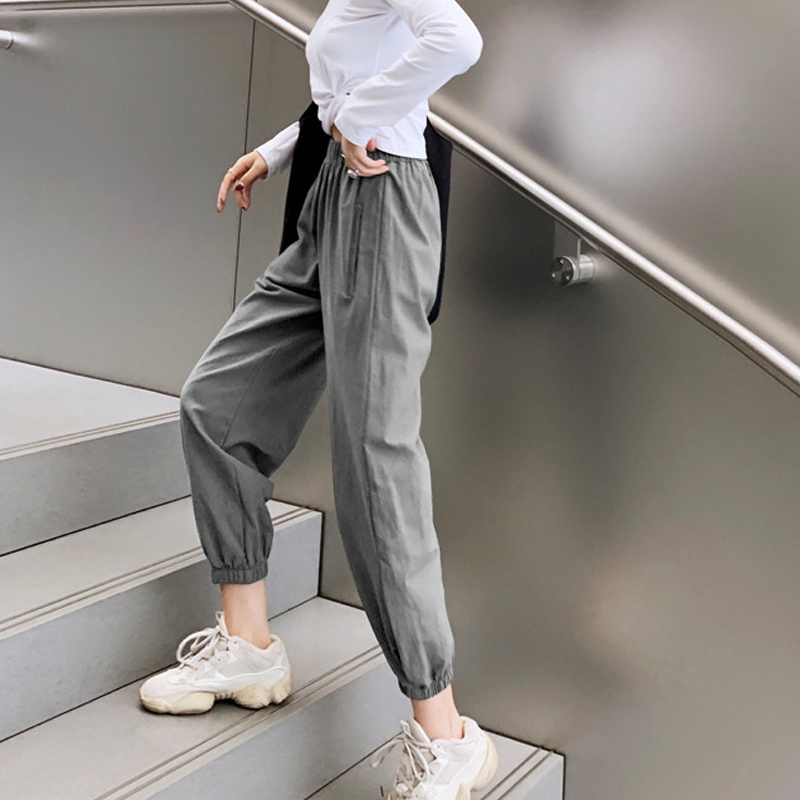 요가조거팬츠 요가 필라테스 하렘팬츠 - 상세 이미지 5