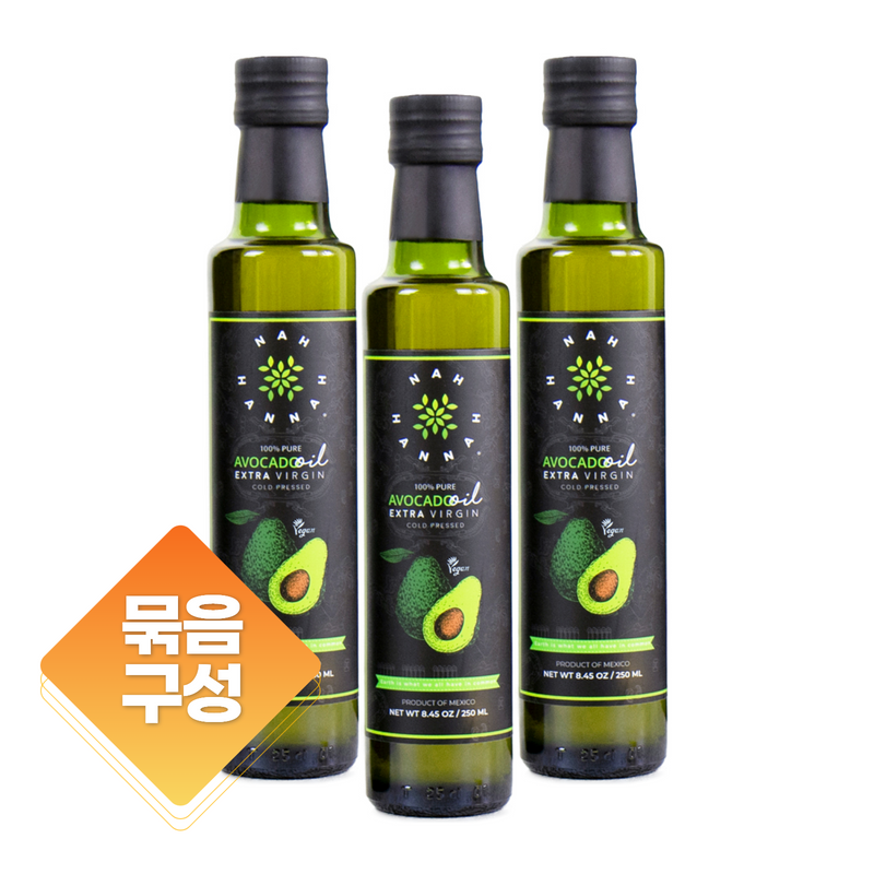 나한나 아보카도오일 엑스트라버진 아보카도유 냉압착 기름 500ml, 1개 이미지 7