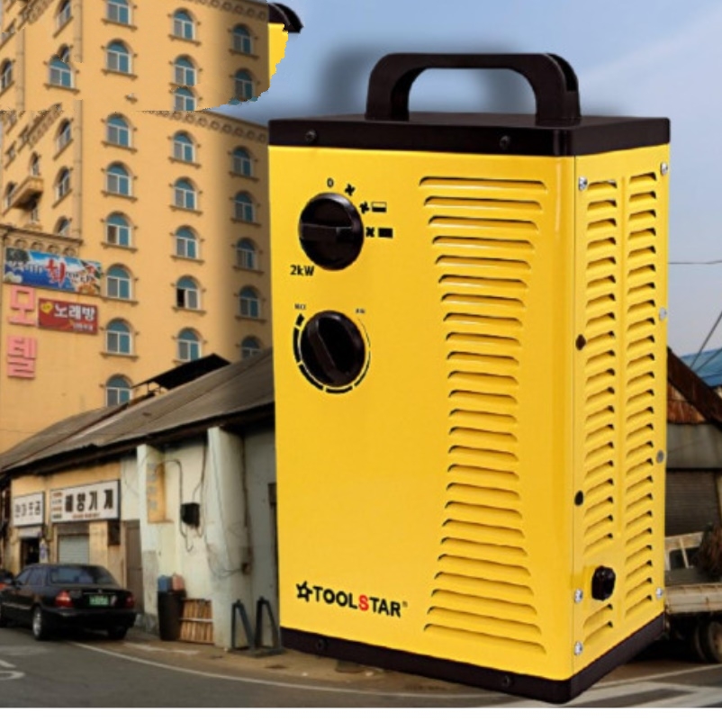 공장 공업용 산업용 온풍기 비닐하우스온풍기 농업용 전기열풍기 2KW - 상품 이미지
