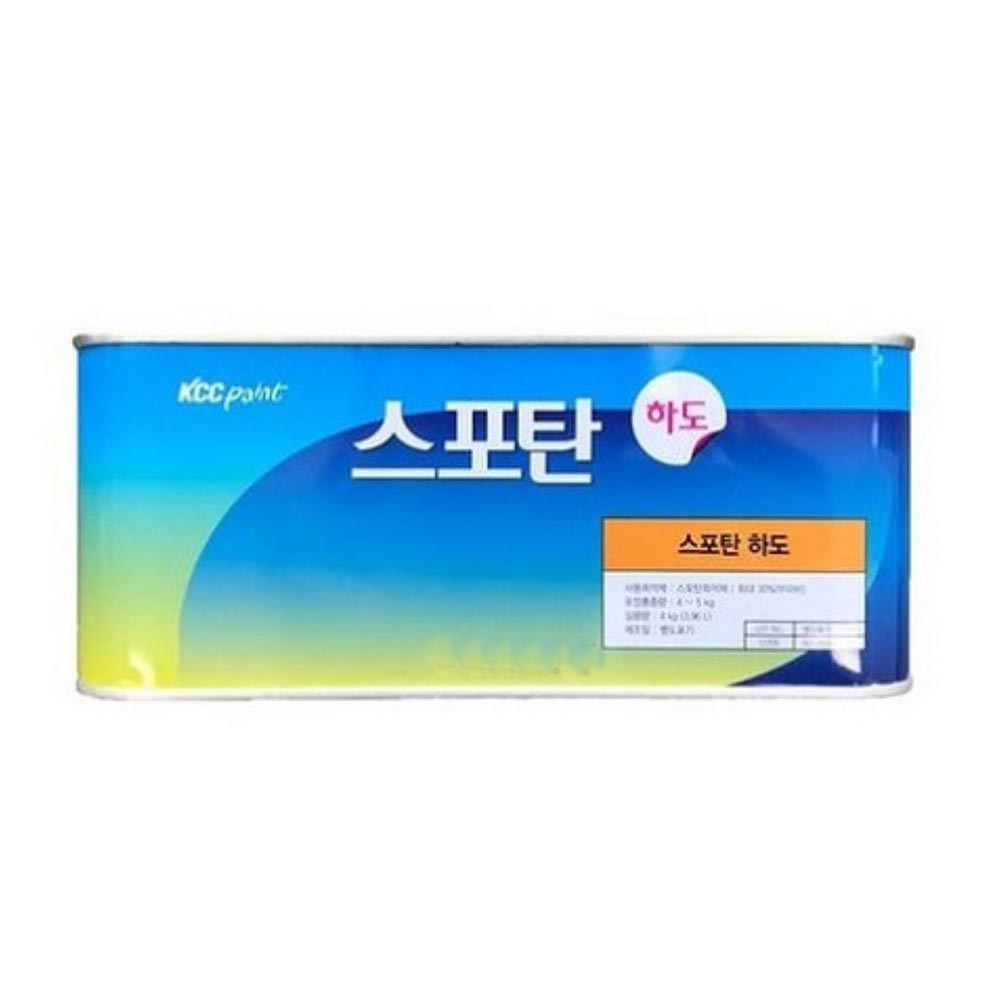 KCC 스포탄하도 옥상방수 우레탄 페인트 4kg - 상품 이미지