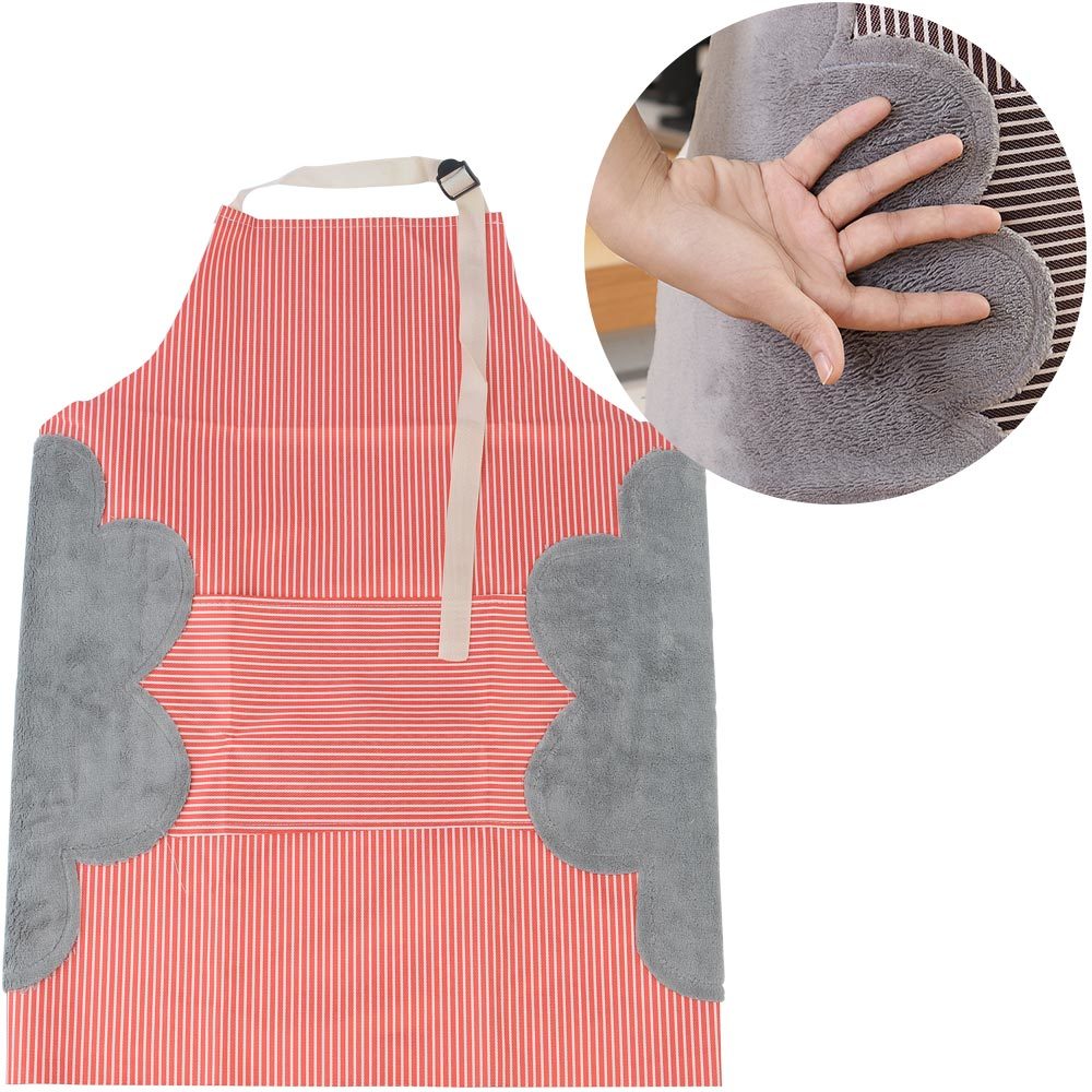 홀 서빙 앞치마 커피숍 위생 카페 방수 스트라이프