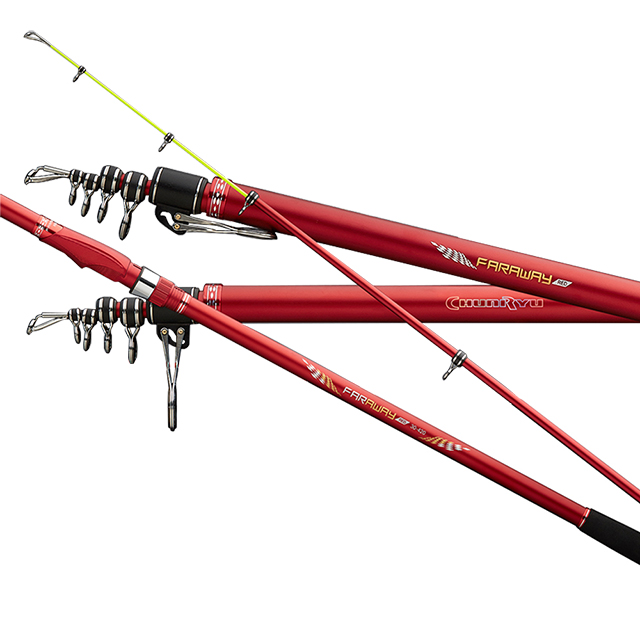 원투낚시대 민물 바다 장어 천류 팔어웨이 레드 25-360 보증서포함 - 상품 이미지