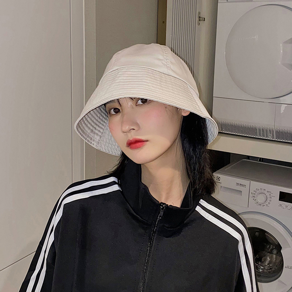 심플 베이직 여성 벙거지 버킷햇 벙거지모자 봄 여름 가을 - 상세 이미지 5