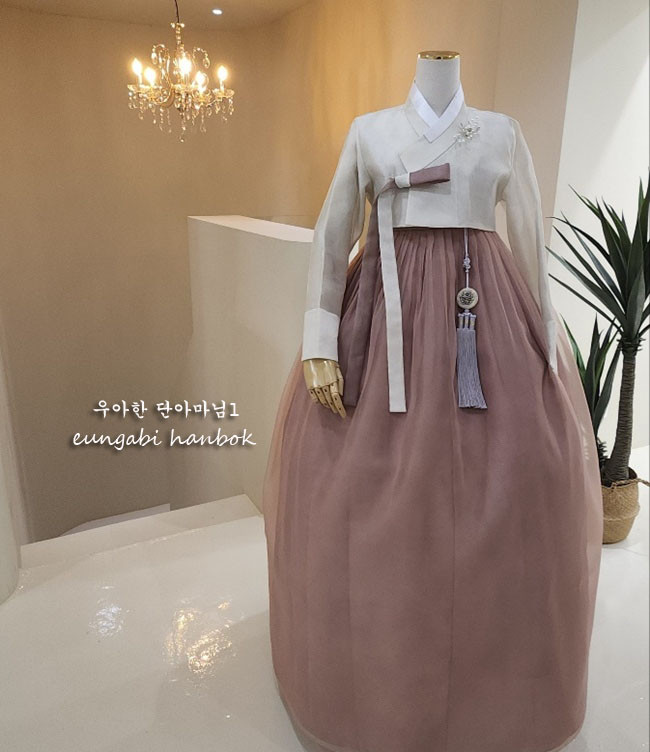 한복대여 은가비한복 우아한단아마님1 결혼식 여자 혼주 하객 가족 판매처 상세 정보 이미지 1