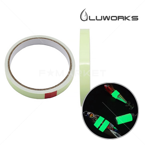 루웍스 LWT-75 야광테이프 10mm 3m - 상품 이미지