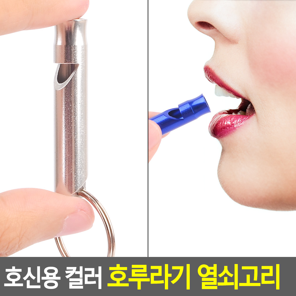 손 호루라기 호신 용 미니 스텐 유아 어린이 호각 휘슬 - 상세 이미지 4