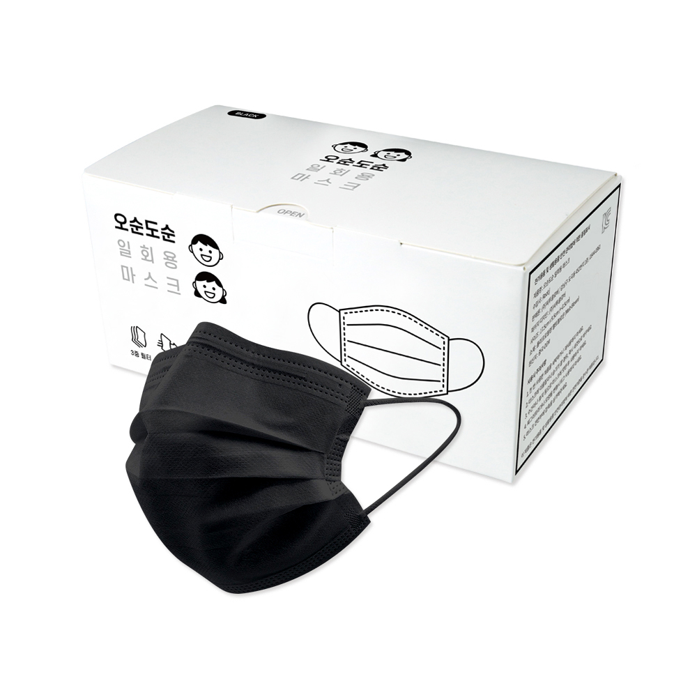 gorgo 고르고 덴탈 오순도순 마스크 일회용 3중 필터 100매
