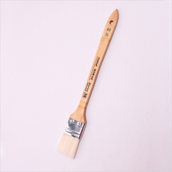 페인트 부자재 페인트붓 백모붓 아크릴붓 40mm - 상품 이미지