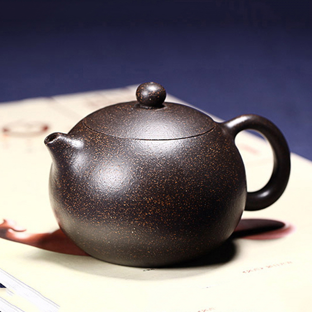 [자사호]이싱 흑금사 자사호 서시호 하국상작가 보이차 다도 차호 다관 200ml