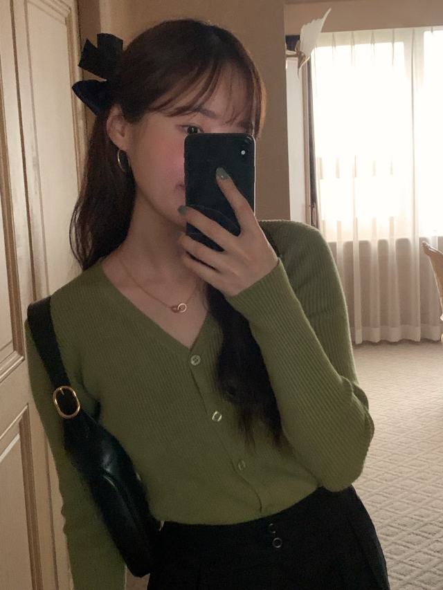 💕기획특가!💕 골지 브이넥 데일리 가디건 (일부당일 5color) 상세 이미지 75