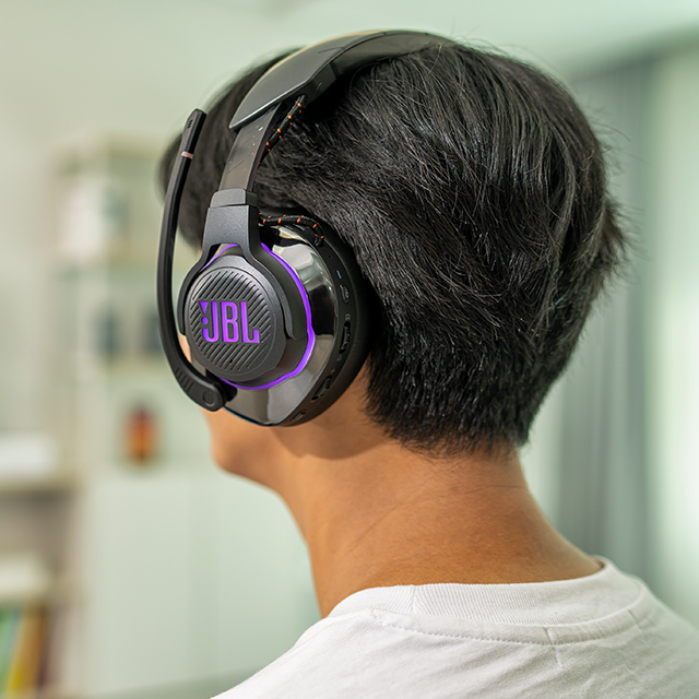 삼성공식파트너 JBL QUANTUM 810 퀀텀 무선 게이밍 헤드셋 블랙 - 상세 이미지 5