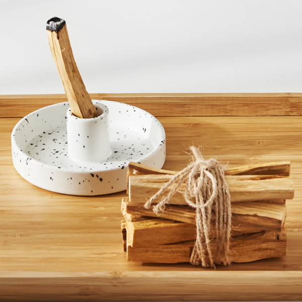 팔로산토 스머지스틱 홀더 리추얼 세트 100g 스테이포지티브