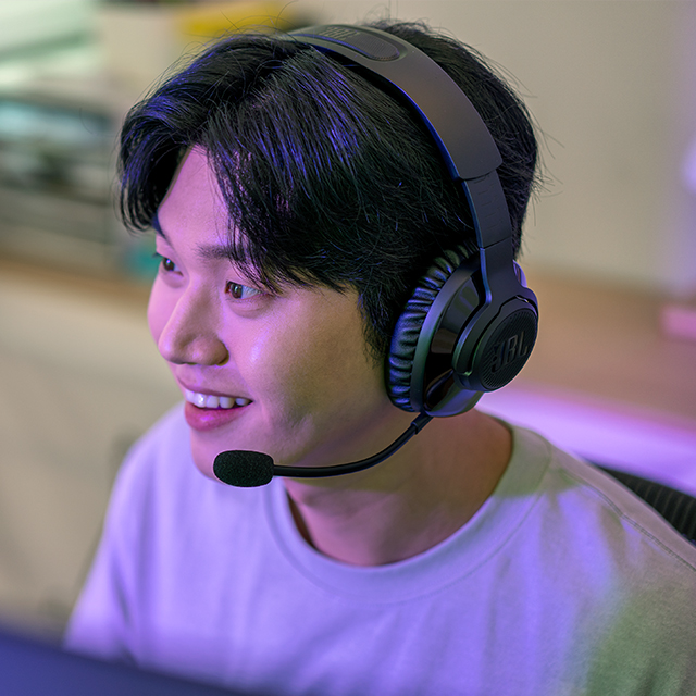 삼성공식파트너 JBL QUANTUM 350 퀀텀 무선 게이밍 헤드셋 블랙