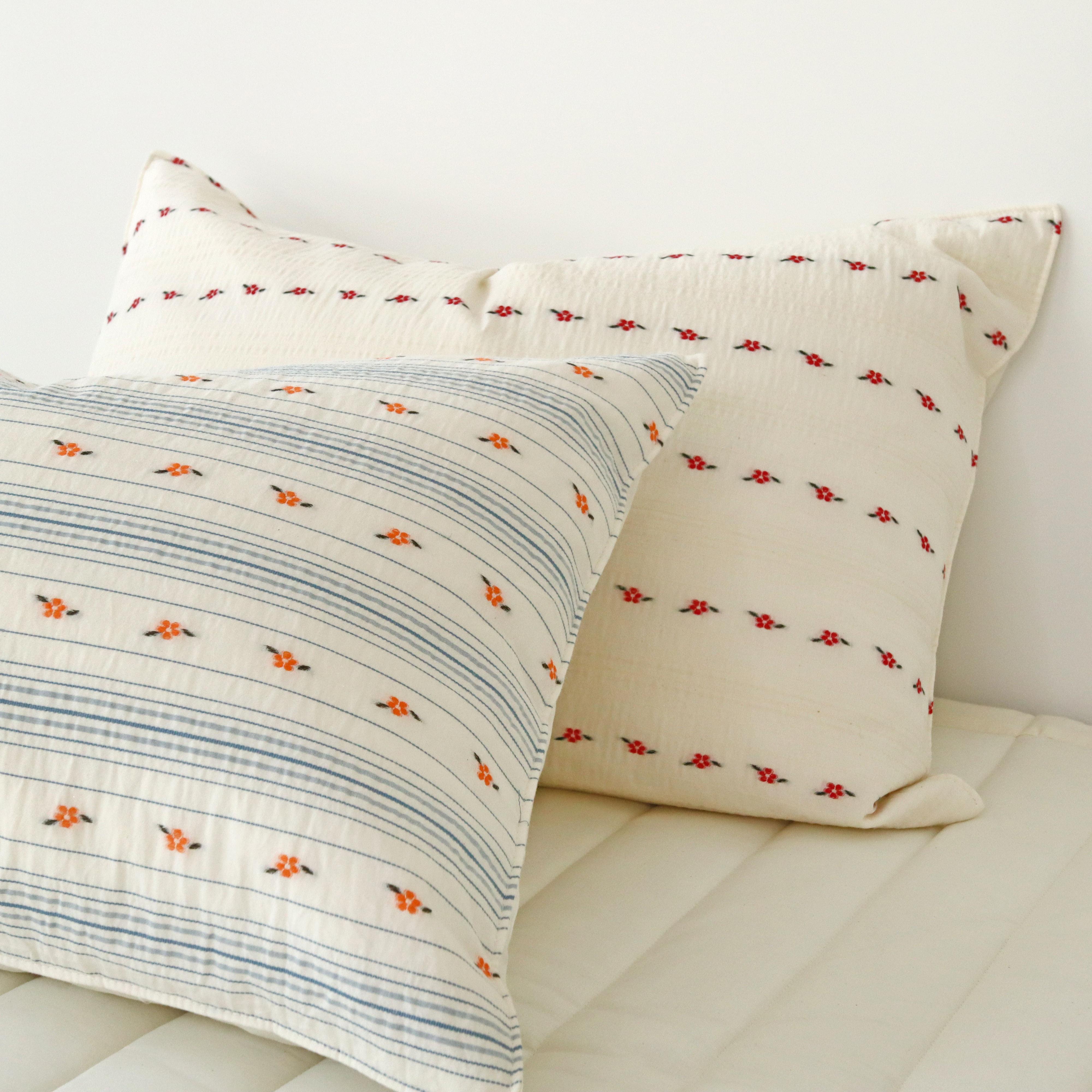 까멜리아 도비코튼 순면 아사 사계절 알러지케어 누빔 차렵 이불 S/SS