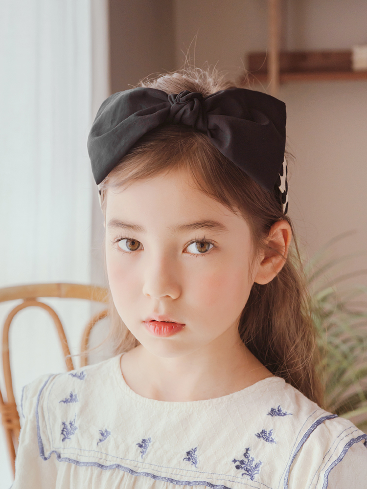 훌라 리본 빅 헤어밴드 유아머리띠 - 상품 이미지
