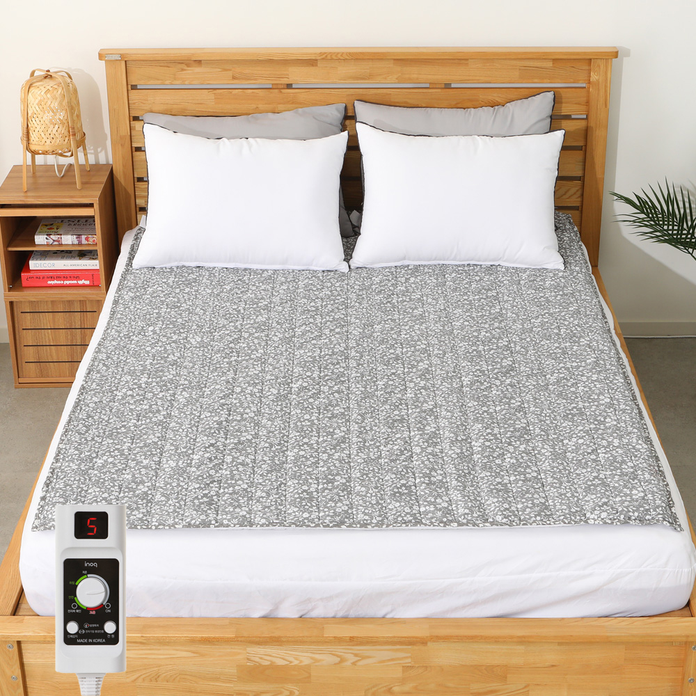EMF 전기요 탄소 온열 매트 인체 감지 전자파 차단 안심 슈퍼싱글 퀸더블