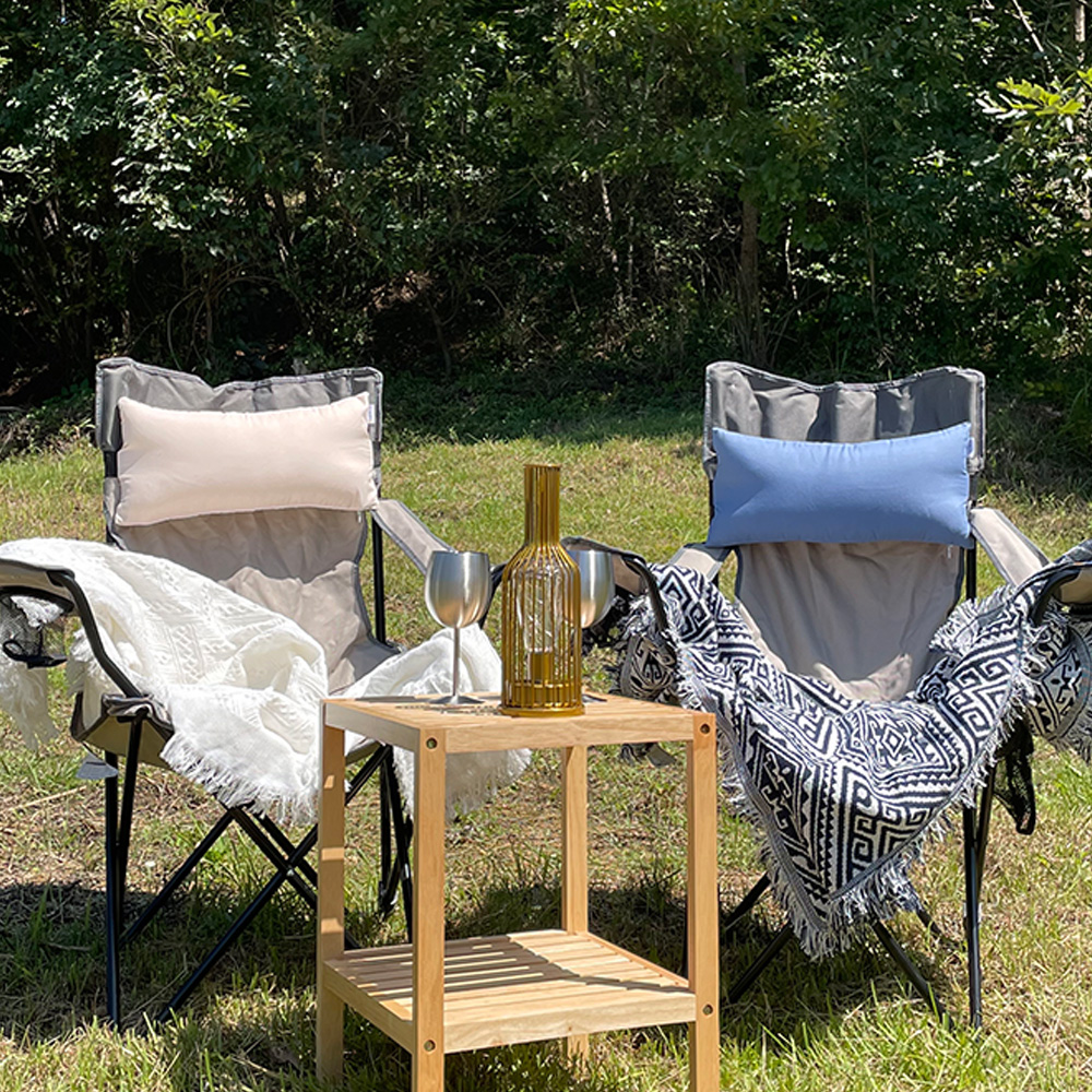 캠핑의자 목쿠션 차박베개 캠핑베개