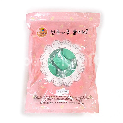 파스텔클레이 파스텔클레이 단체수업용 10g×30개 민트 : 파스텔클레이