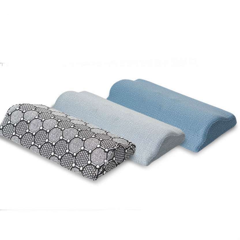 일자목베개 낮은경추베개 단단한 딱딱한 베개 블랙