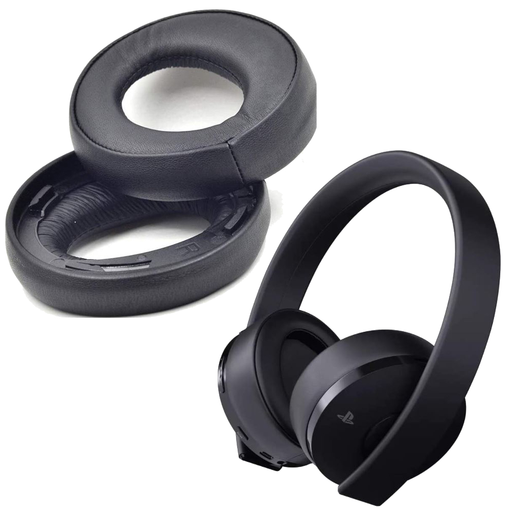 [호환]가민 PS4 플스4 골드 7.1 헤드셋 이어패드 헤드폰 귀패드 교체커버 솜쿠션 캡