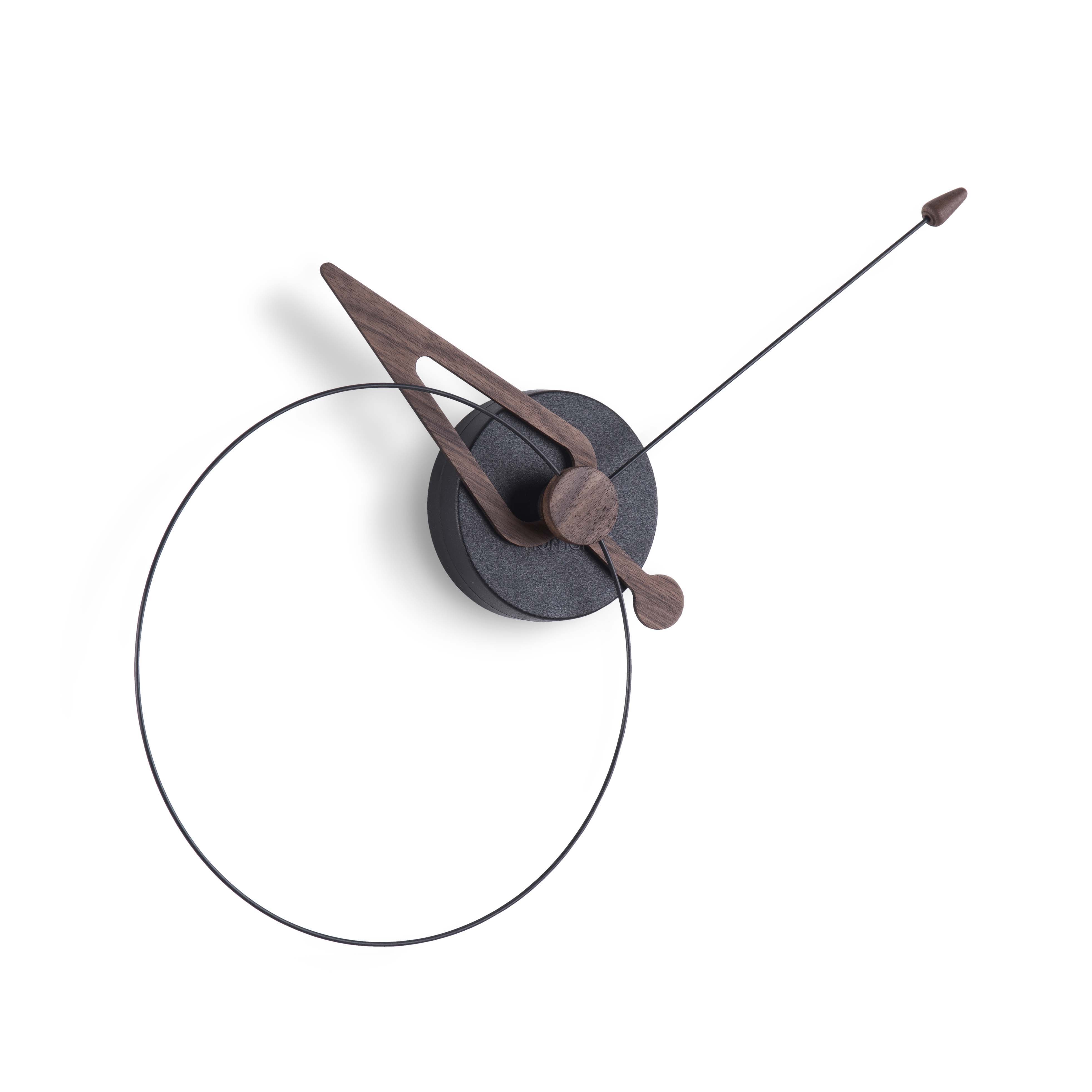 [노몬벽시계]Pico (Black/Walnut) Wall Clock 피코 벽시계 - 상품 이미지
