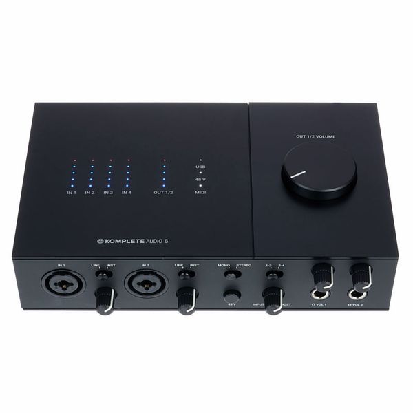 NI Komplete Audio 6 mk2 컴플리트 오디오 인터페이스 - 상세 이미지 4