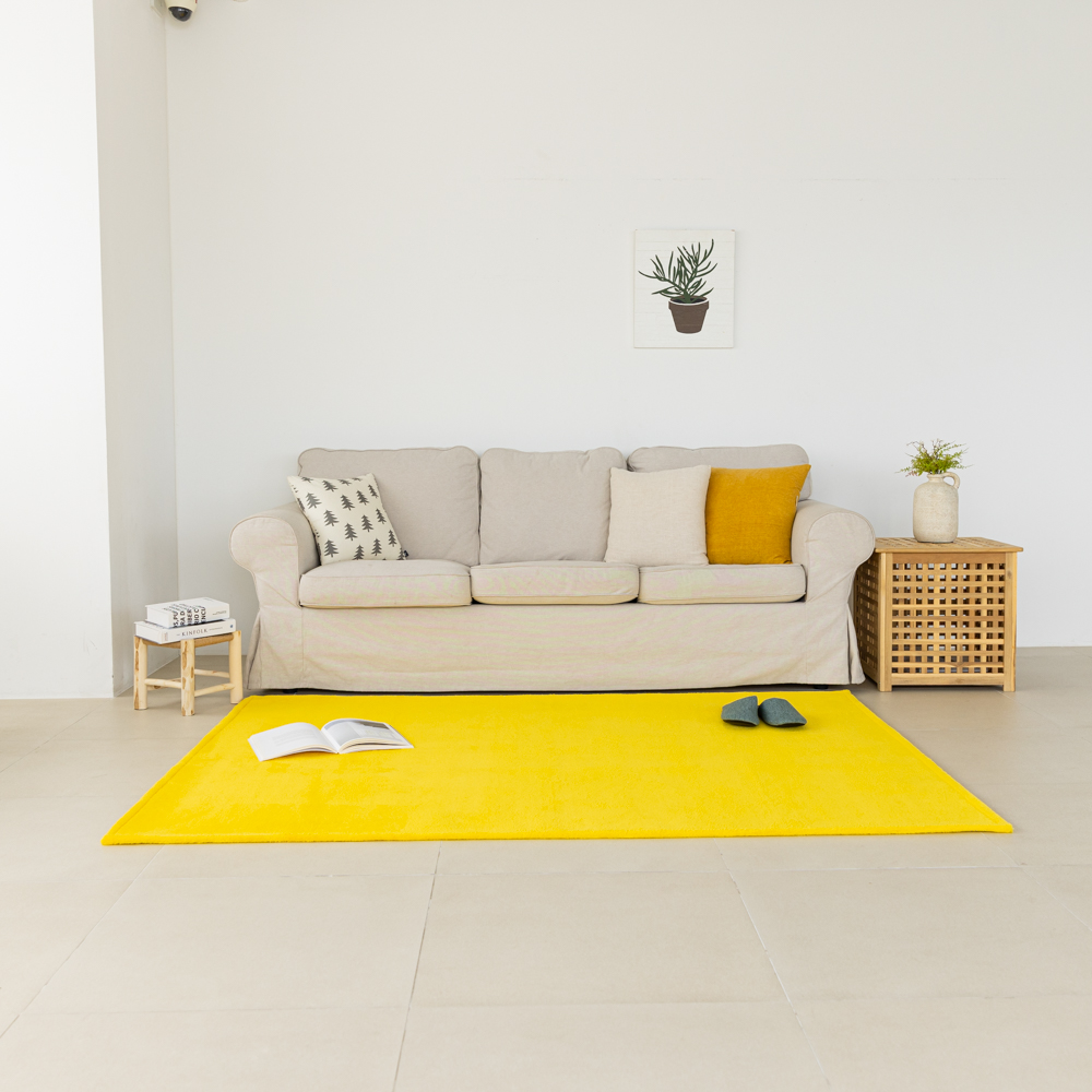 포커스 거실 러그 카페트 미니 단모 워셔블 러그 150x200