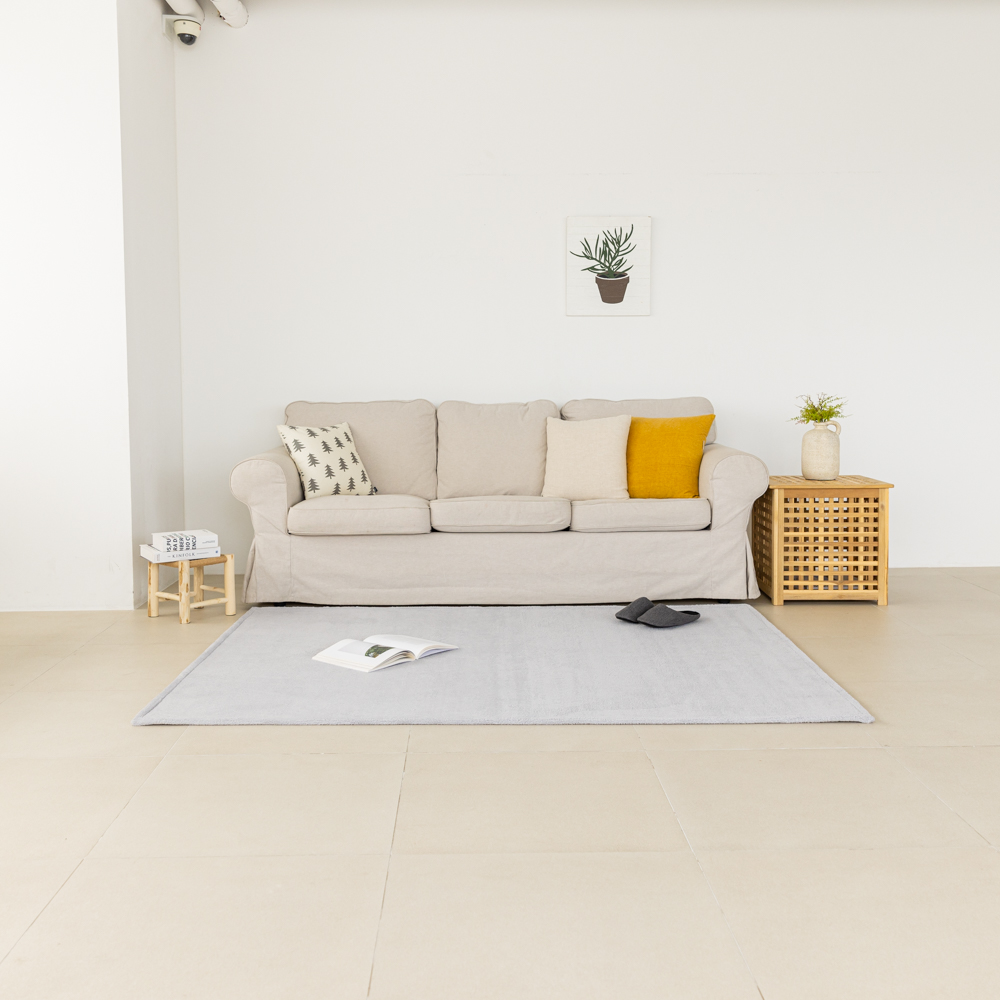 포커스 거실 러그 카페트 미니 단모 워셔블 러그 150x200