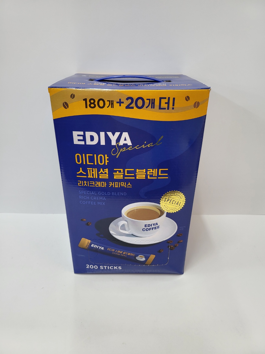 이디야커피 스페셜 골드블렌드 리치크레마 커피믹스 11g x 200개입 : 아레스유통