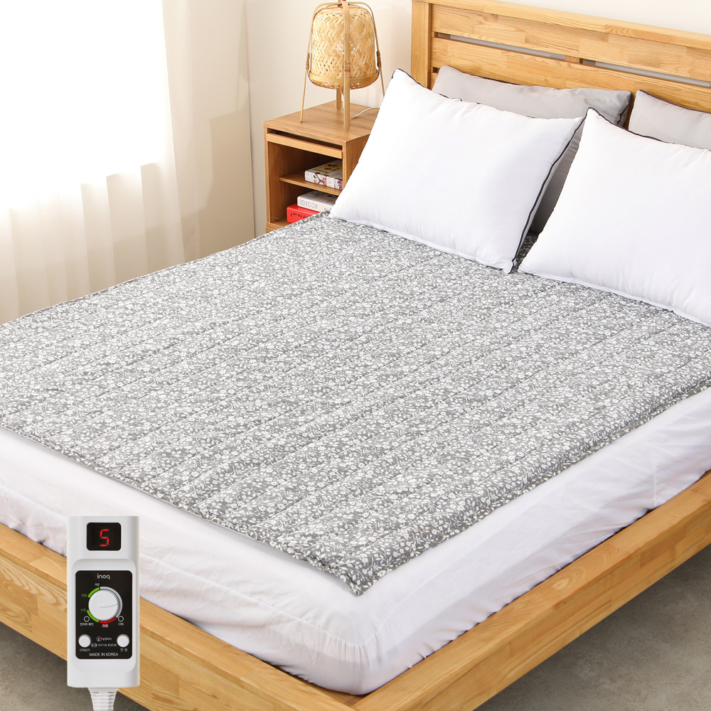 EMF 전기요 탄소 온열 매트 인체 감지 전자파 차단 안심 슈퍼싱글 퀸더블