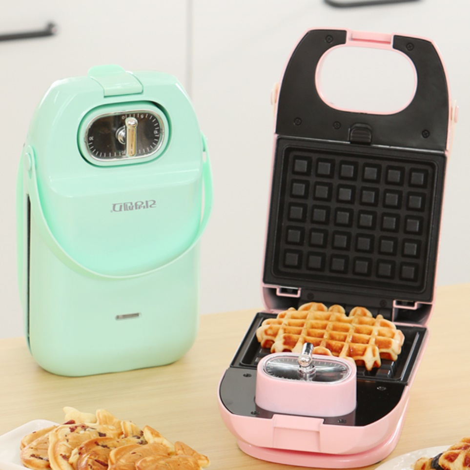미니 와플기 붕어빵 쿠키 메이커 얇은 와플 기계 와플 토스트기