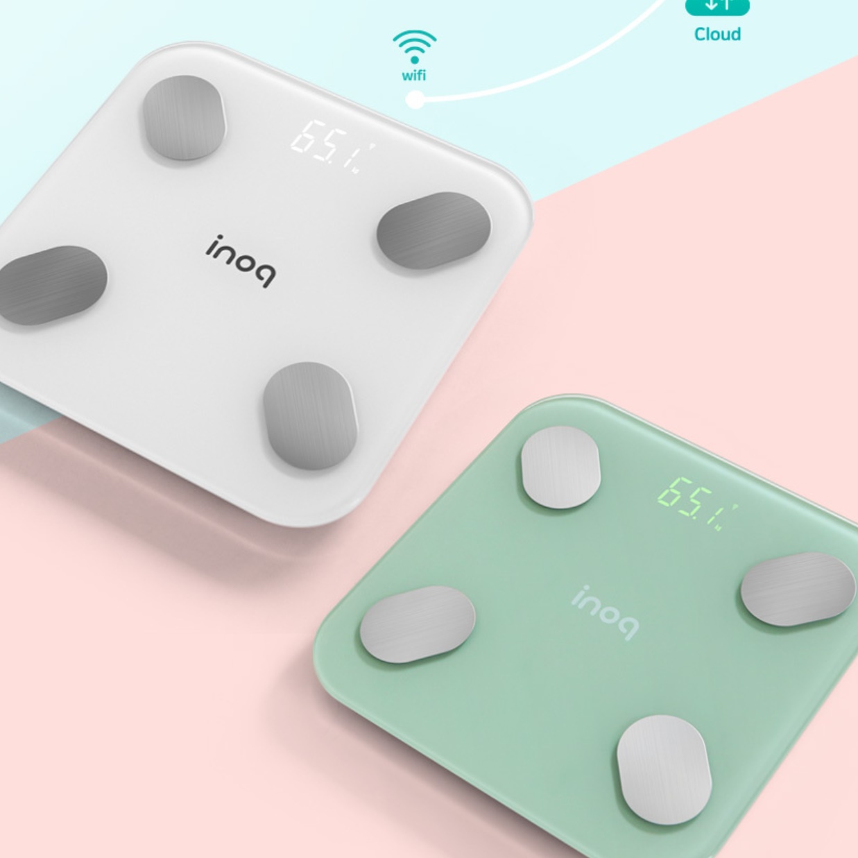 이노크 블루투스 가정용 인바디 체중계 정확한 체중계 전자 체성분 체중계