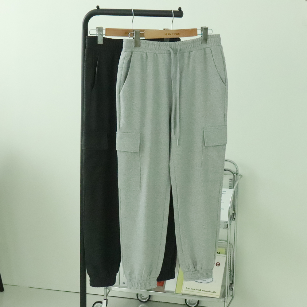 카고조거팬츠 트레이닝 고무줄 조거팬츠 남자면바지 - 상품 이미지