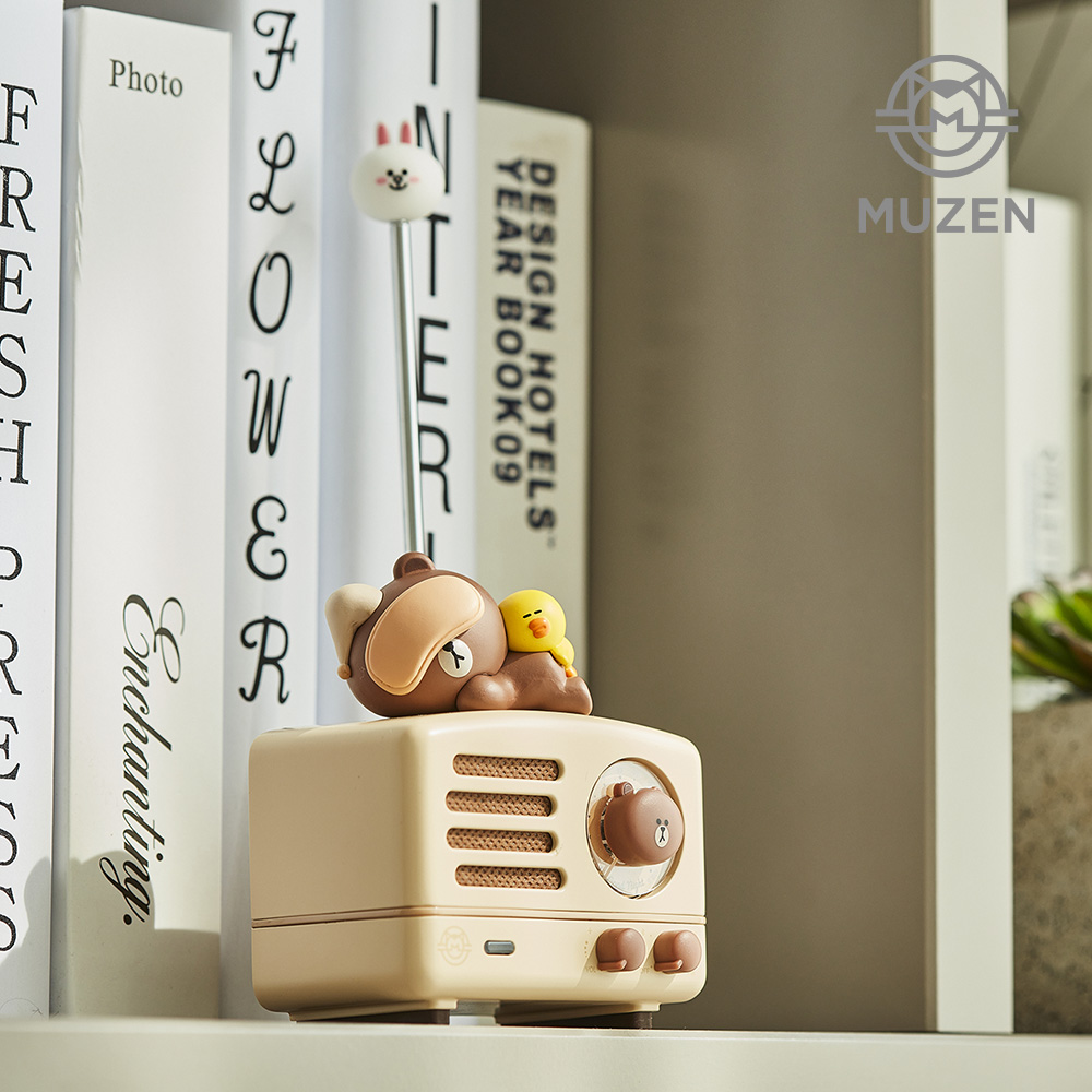 MUZEN OTR메탈 라인프렌즈 뮤젠 FM라디오 스피커 이미지 6