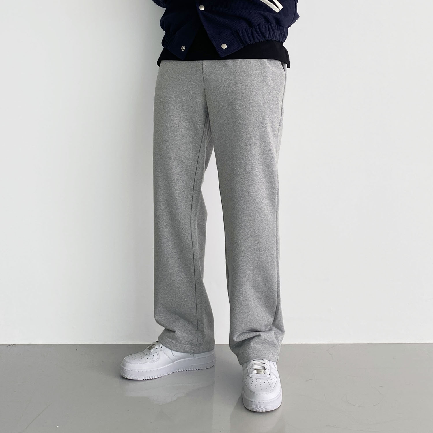 남자 와이드트레이닝팬츠 스웻팬츠 스웨트팬츠 - 상세 이미지 2