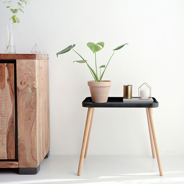GRUET 사이드테이블 47cm 블랙 5322.9245 - 상세 이미지 4