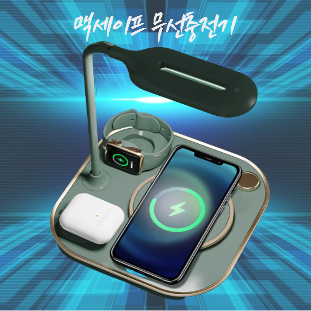 휴대폰 충전기 3in1 무선 고속 충전기 애플 갤럭시 워치 휴대 폰 - 상세 이미지 5