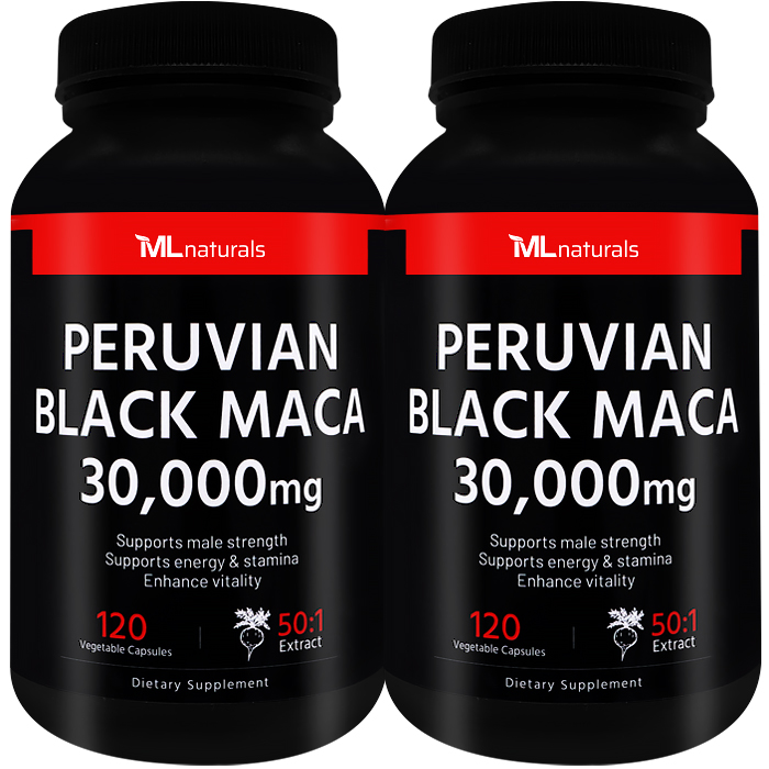 마이라이프 내추럴스 페루비안 블랙마카 30000 mg 미국직배송 120캡슐, 2개 제품 이미지