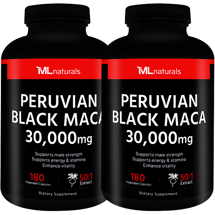 마이라이프 내추럴스 페루비안 블랙마카 30000 mg 미국직배송 180캡슐, 2개 제품 이미지