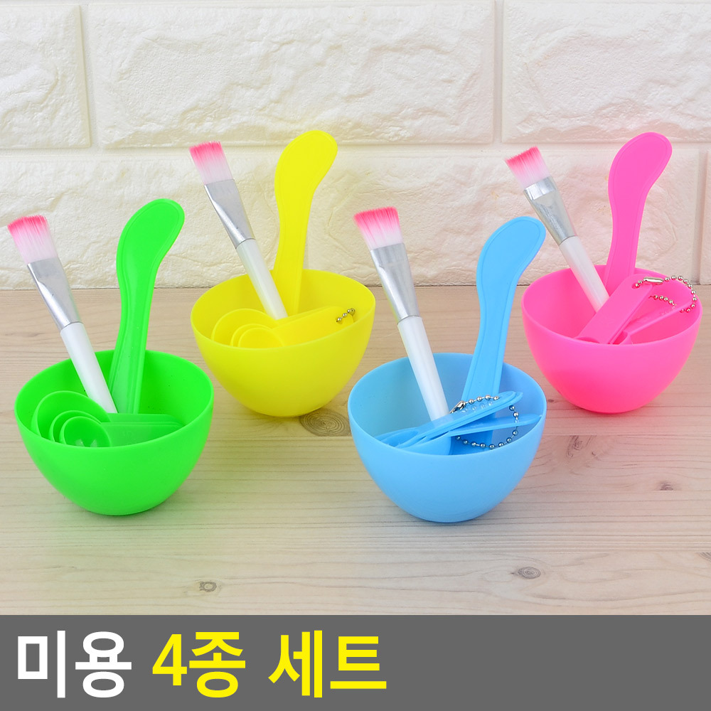 팩믹싱볼 모델링 팩통 팩볼 스패츌러 세트 - 상세 이미지 4