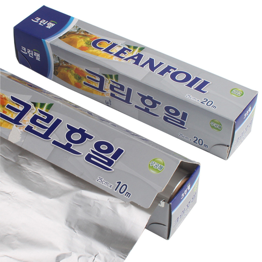 알루미늄포일 구이용 호일 은박지 오븐 김밥 캠핑용 이미지 6