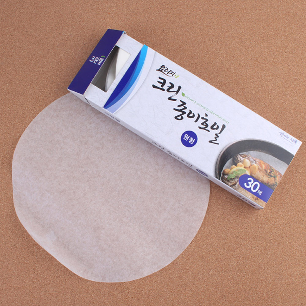 기름흡수지 종이호일 생선 삼겹살 오븐 후라이팬 원형 - 상세 이미지 5