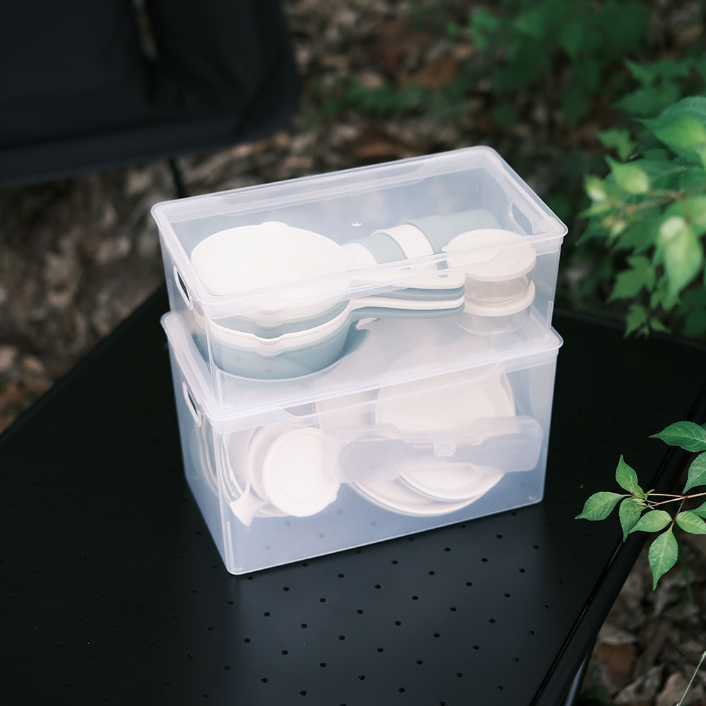 캠핑시즌 올인원 캠핑식기 5종 12P A 세트 + 전용보관함