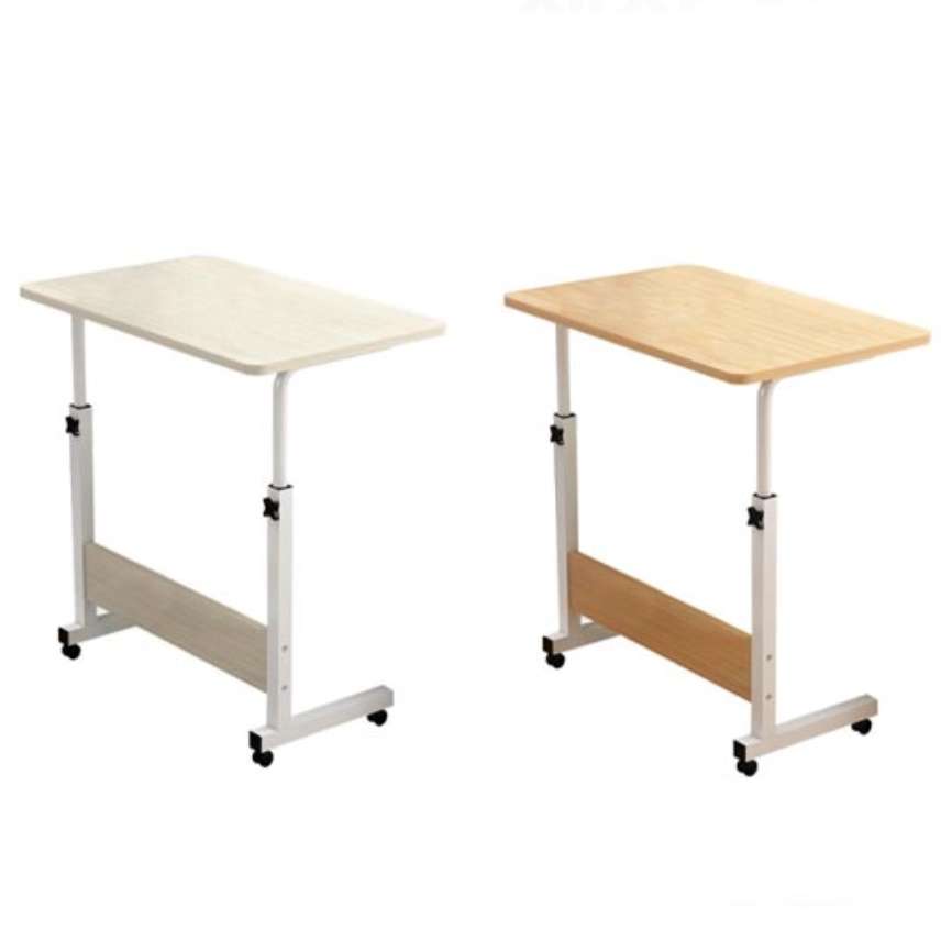 높은사이드테이블 이동식보조테이블 높낮이 조절 이동형책상