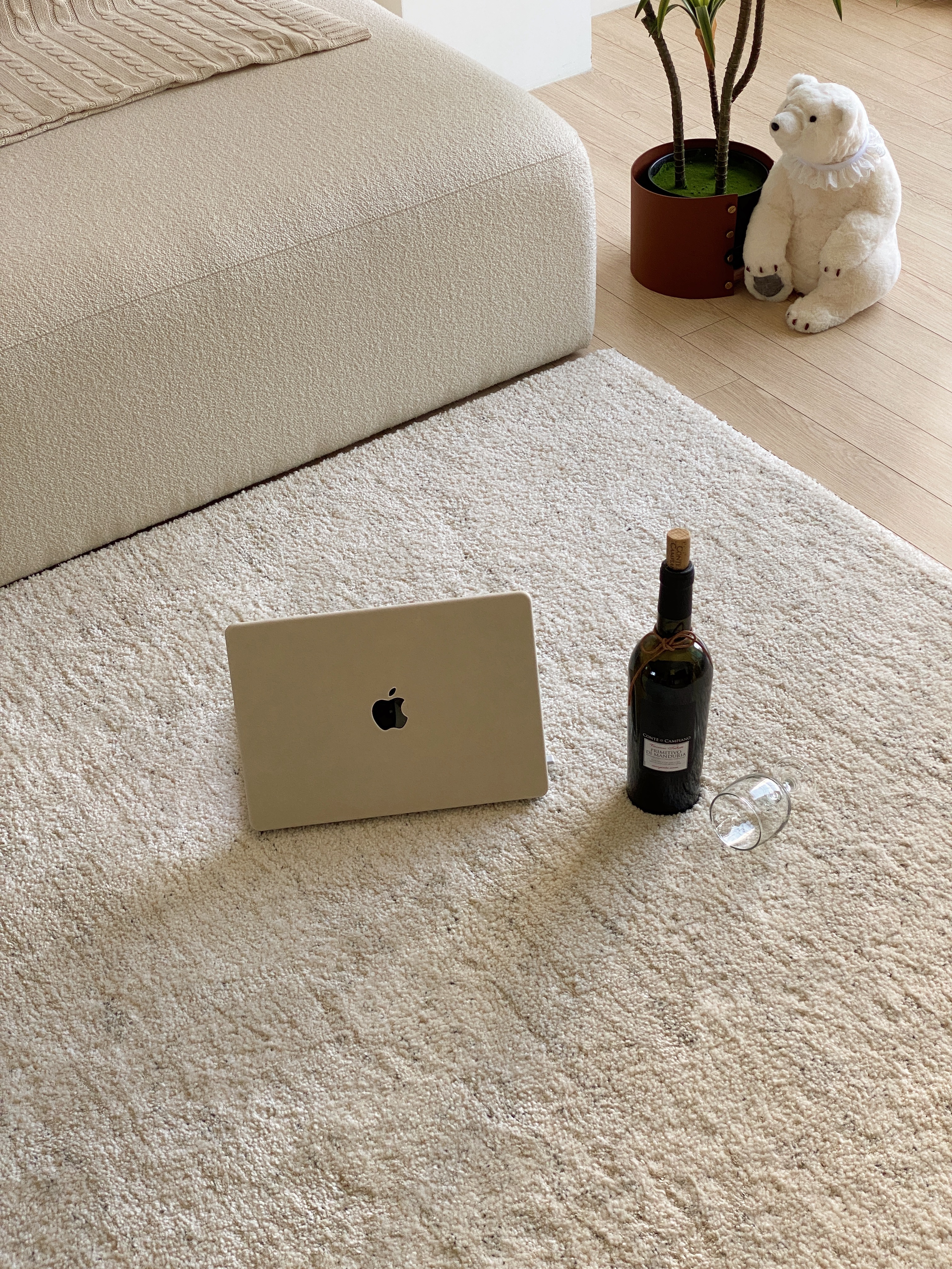 벨기에 BALTA 코지 러그 거실 카페트 사계절 고밀도