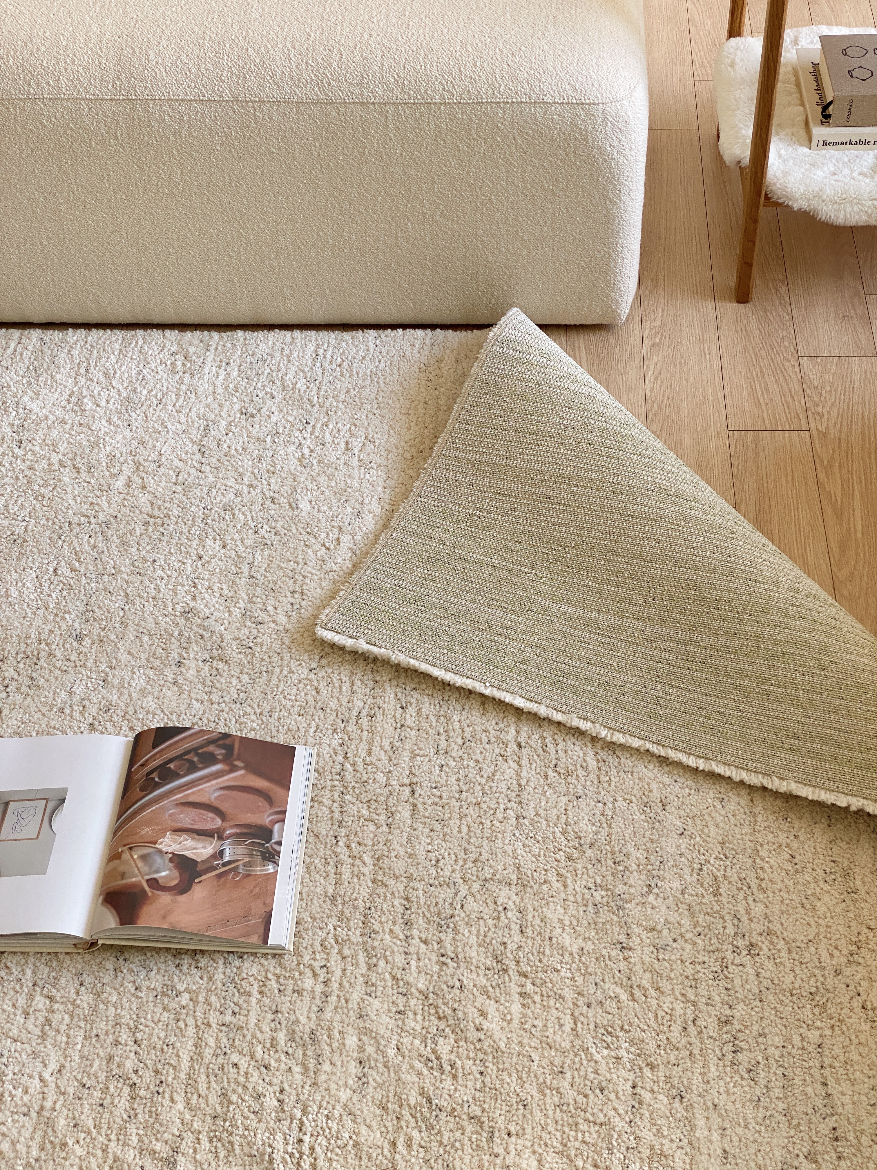 벨기에 BALTA 코지 러그 거실 카페트 사계절 고밀도