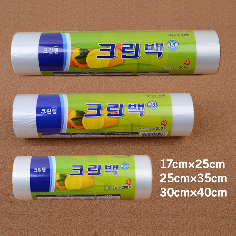 업소용 롤팩 위생 비닐봉지 롤백 대용량 일회용 크린팩 - 상세 이미지 3