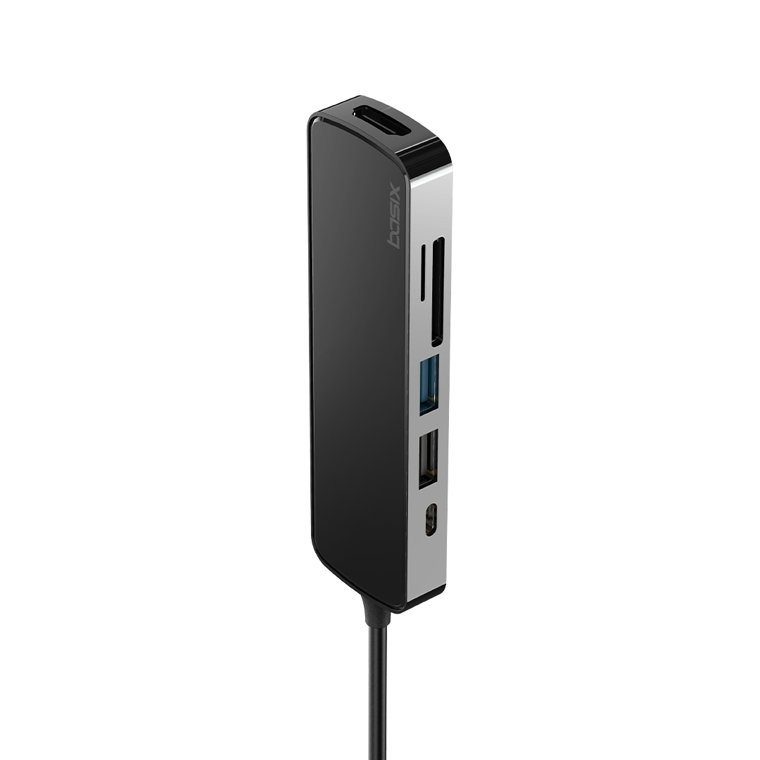 USB 3.1 C타입 프리미엄 블랙라벨 6in1 멀티 허브 컨버터 맥북 프로 에어 HDMI - 상세 이미지 3