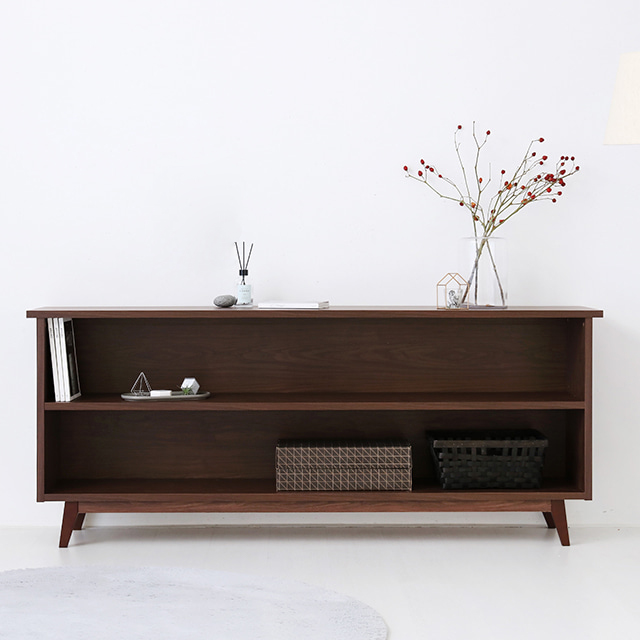 몬탁 콘솔수납장 CHM76184 1840mmx370mmx760mm, 2단, 브라운월넛베니어 5428.0737 - 메인 이미지