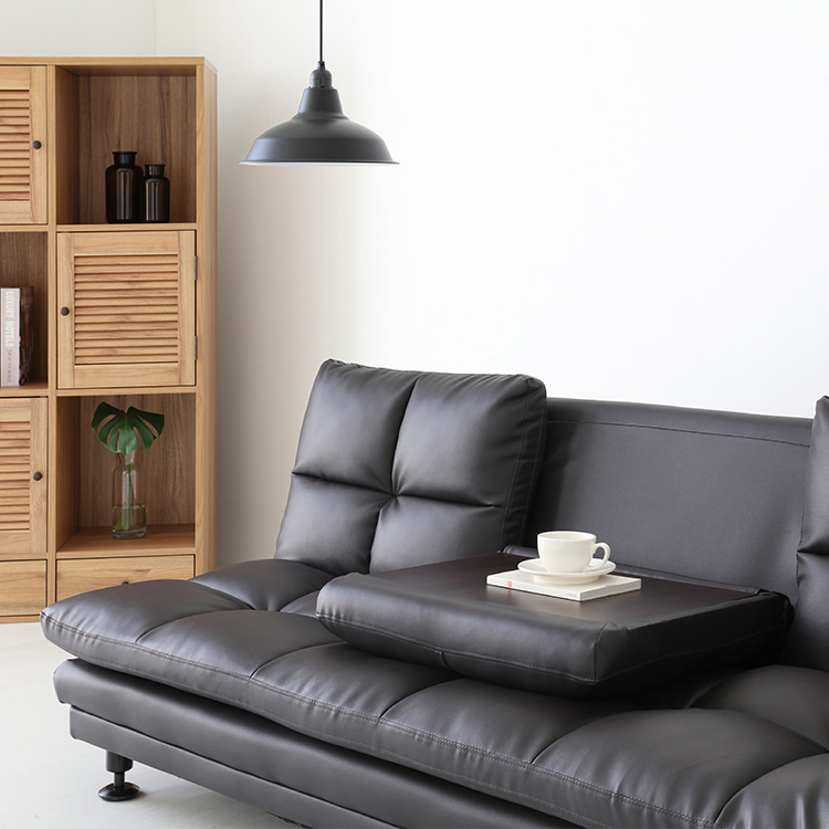 가죽 좌식 소파베드 1인용침대 2인용 3인용 쇼파베드